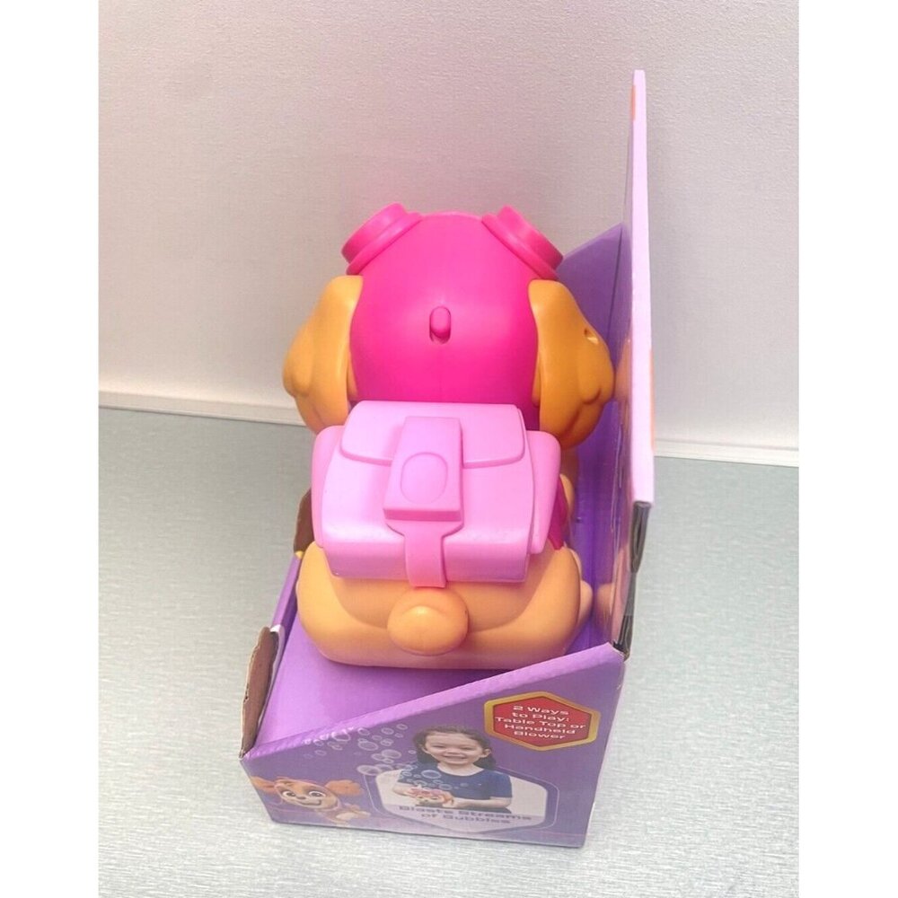 Paw Patrol Blast Off Bubble Blower Skye Nickelodeon Ages 3+ No-Spill - Picture 4 of 11